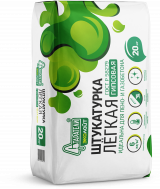 Штукатурка гипсовая легкая Эколайт  Старатели 20 кг