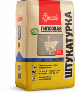Гипсовая Штукатурка машинного нанесения Старатели 30 кг
