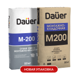 Сухая смесь Dauer М-200 Монтажно-кладочная