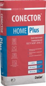 Клей плиточный Универсальный  CONECTOR® HOME PLUS