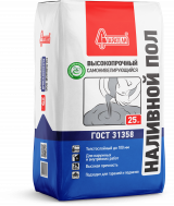 Высокопрочный наливной пол Старатели самонивелирующийся 25 кг