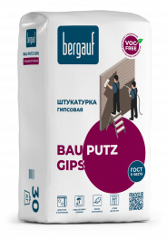 Bergauf Bau Putz Gips 5 кг Штукатурка гипсовая