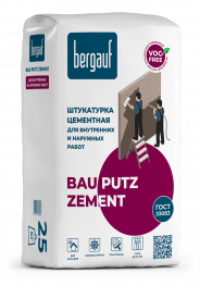 Bergauf Bau Putz Zement 25 кг Штукатурка цементная