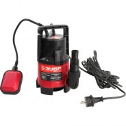 ЗУБР НПГ-М1-400 дренажный насос для грязной воды, 400 Вт, 125 л/мин, напор 5 м