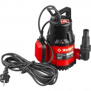 ЗУБР НПЧ-М1-250 дренажный насос с минимальным уровнем откачки, 250 Вт, 90 л/мин, напор 6 м