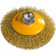 STAYER Ø 100 мм, щетка коническая для УШМ 35133-100