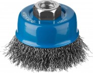 ЗУБР Ø 60 мм, проволока 0.3 мм, щетка чашечная для УШМ 35261-060
