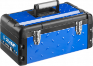 Металлический ящик для инструментов 470 x 240 x 215 мм 18" ЗУБР Профессионал СПЕЦ-18