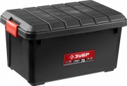 Усиленный ящик-контейнер с крышкой 70 л (610х370х330 мм) ЗУБР ГРОТ-70
