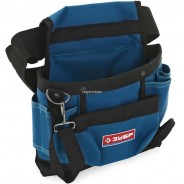 ЗУБР 9 карманов, нейлон, сумка-пояс одинарная 38632