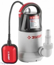 ЗУБР 750 Вт, 250 л/мин, насос погружной для чистой воды ЗНПЧ-750