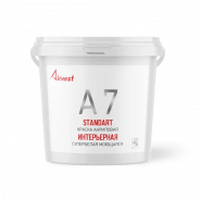 А 7 STANDART Интерьерная моющаяся антисептическая акриловая краска