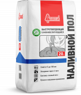 Наливной пол Старатели быстротвердеющий 20кг